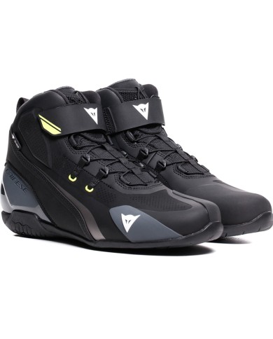 ZAPATILLAS DAINESE HERIAN WP BLACK/WHITE/YELLOW-FLUO