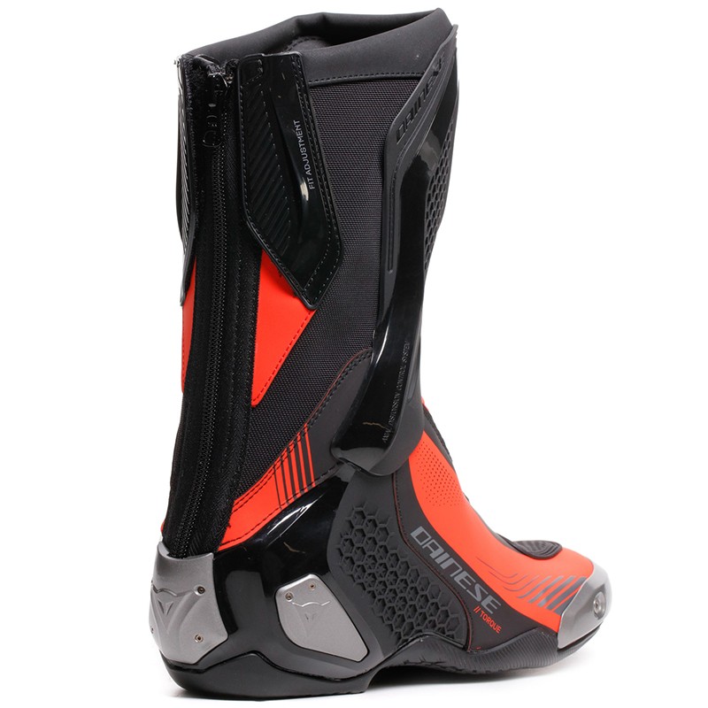 BOTAS DAINESE TORQUE 4 BLACK/RED-FLUO