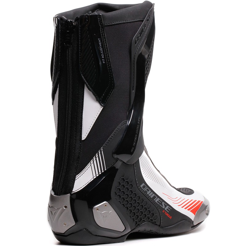 BOTAS DAINESE TORQUE 4 AIR BLACK/WHITE/RED-FLUO
