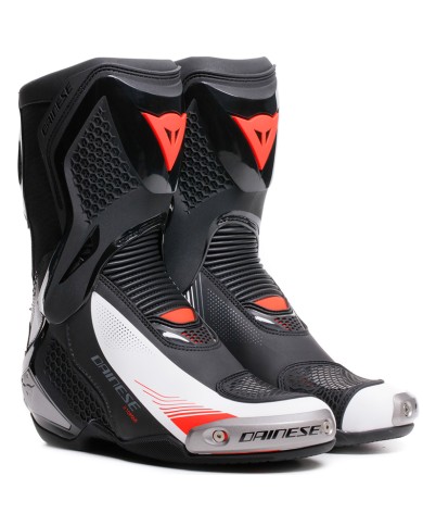 BOTAS DAINESE TORQUE 4 LADY BLACK/WHITE/RED-FLUO