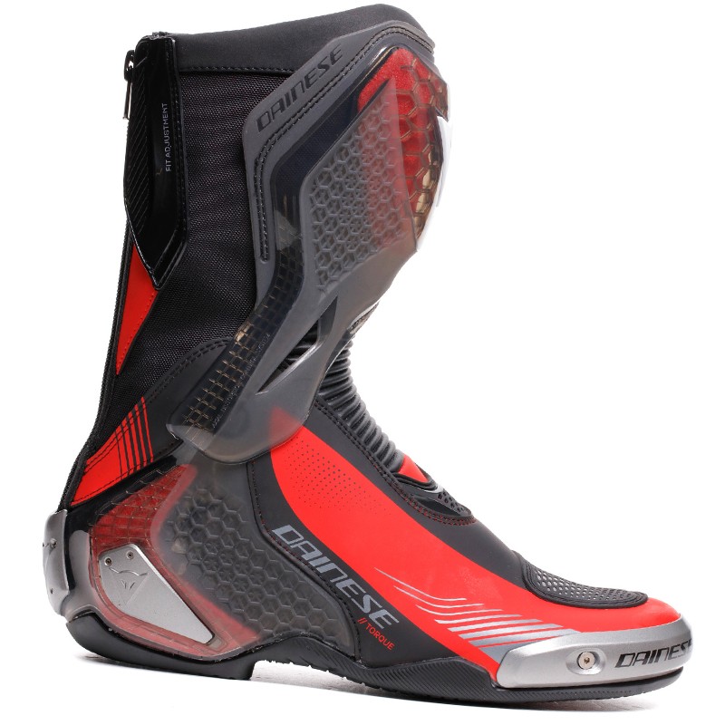 BOTAS DAINESE TORQUE 4 S BLACK/RED-LAVA