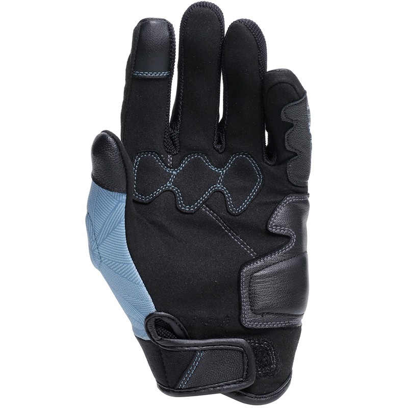 GUANTES DAINESE ERMEX LADY BLACK/BLUE MIRAGE