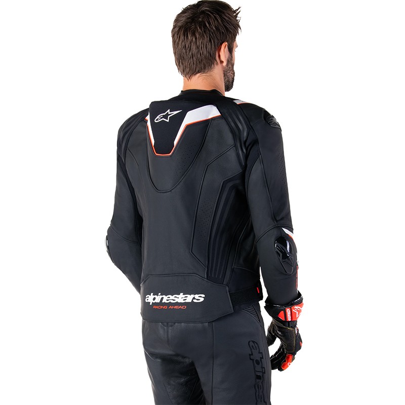 CHAQUETA ALPINESTARS MISSILE V3 IGNITION BLACK/WHITE