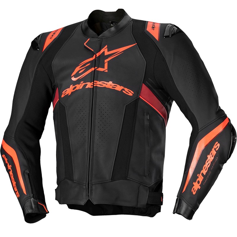 CHAQUETA ALPINESTARS MISSILE V3 IGNITION BLACK/RED FLUO/DARK RED