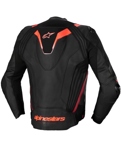 CHAQUETA ALPINESTARS MISSILE V3 IGNITION BLACK/RED FLUO/DARK RED