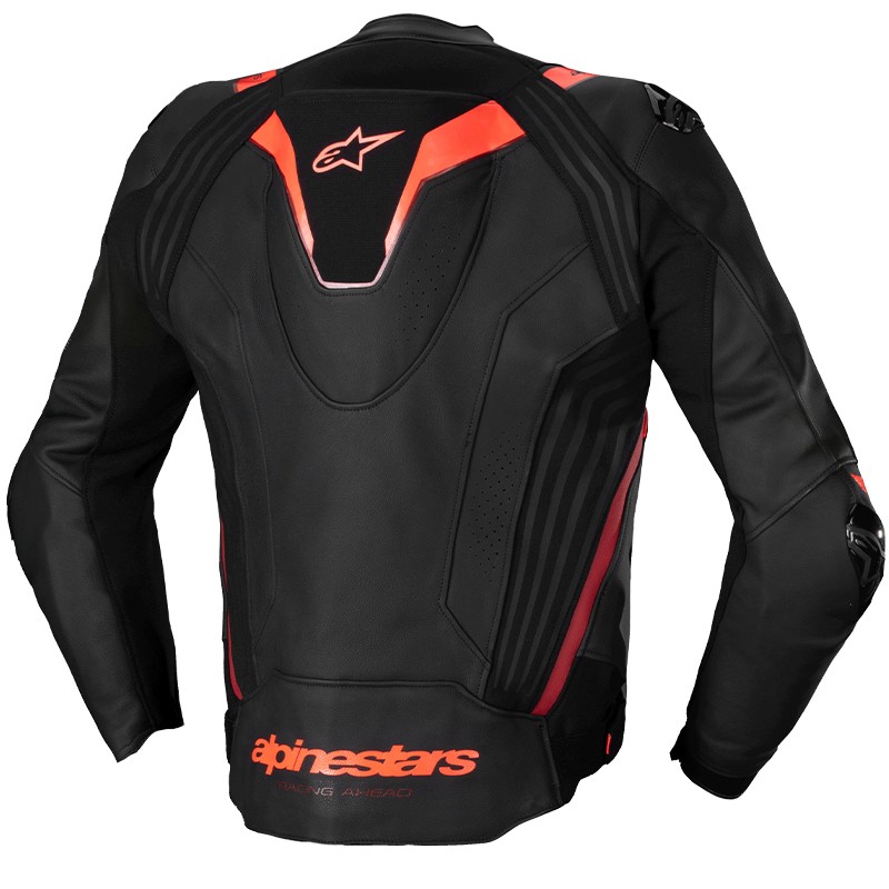 CHAQUETA ALPINESTARS MISSILE V3 IGNITION BLACK/RED FLUO/DARK RED