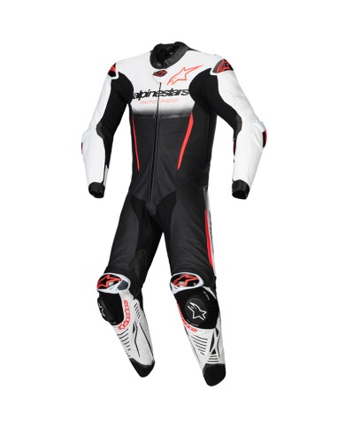 MONO ALPINESTARS GP-R7 PROFESIONAL WHITE/BLACK/RED FLUO