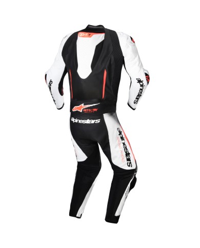 MONO ALPINESTARS GP-R7 PROFESIONAL WHITE/BLACK/RED FLUO