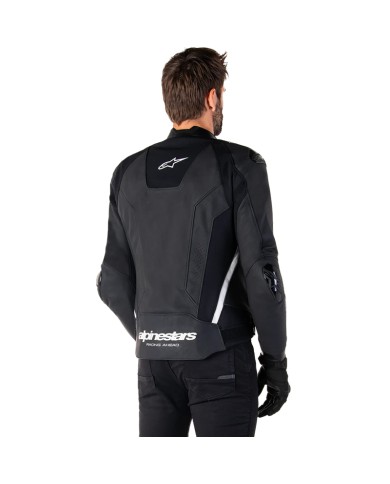 CHAQUETA ALPINESTARS MISSILE V3 BLACK/WHITE