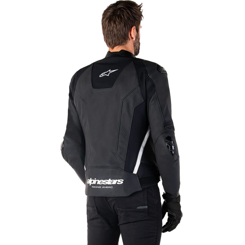 CHAQUETA ALPINESTARS MISSILE V3 BLACK/WHITE