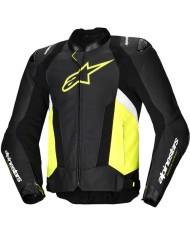 CHAQUETA ALPINESTARS MISSILE V3 AIRFLOW BLACK/YELLOW FLUO/WHITE