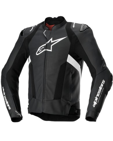 CHAQUETA ALPINESTARS MISSILE V3 AIRFLOW BLACK/WHITE