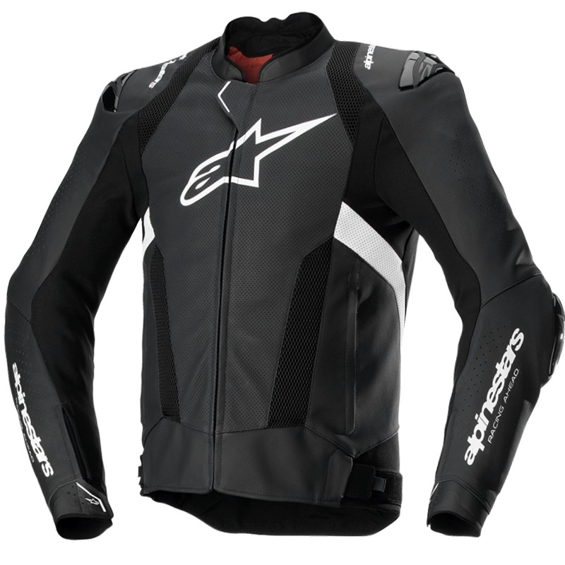 CHAQUETA ALPINESTARS MISSILE V3 AIRFLOW BLACK/WHITE