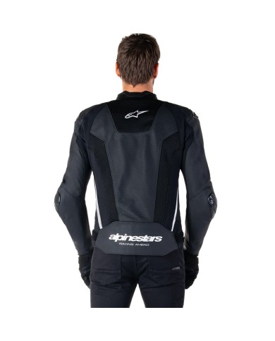 CHAQUETA ALPINESTARS MISSILE V3 AIRFLOW BLACK/WHITE