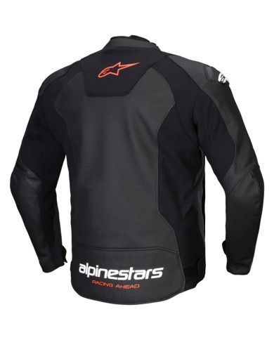 CHAQUETA ALPINESTARS FASTER V3 BLACK/RED FLUO