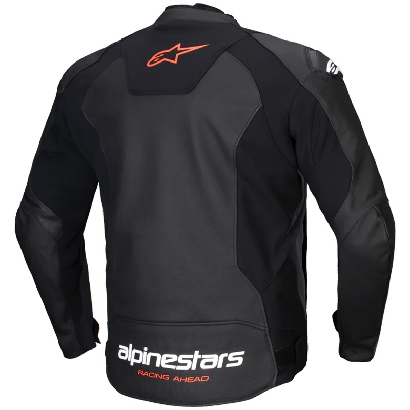 CHAQUETA ALPINESTARS FASTER V3 BLACK/RED FLUO