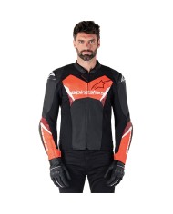 CHAQUETA ALPINESTARS FASTER V3 BLACK/RED FLUO