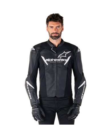 CHAQUETA ALPINESTARS FASTER V3 BLACK/WHITE