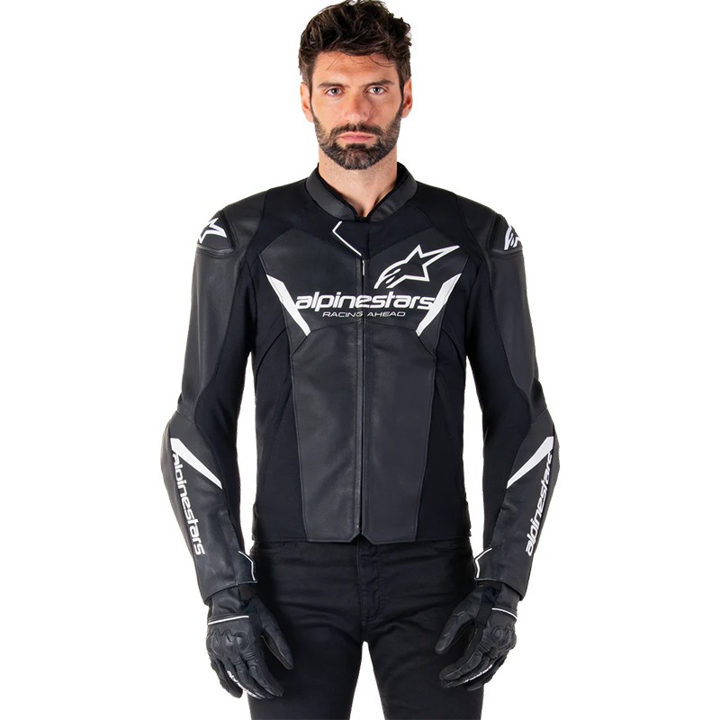 CHAQUETA ALPINESTARS FASTER V3 BLACK/WHITE