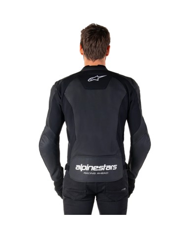 CHAQUETA ALPINESTARS FASTER V3 BLACK/WHITE