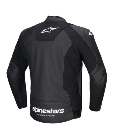 CHAQUETA ALPINESTARS FASTER V3 AIRFLOW BLACK/WHITE