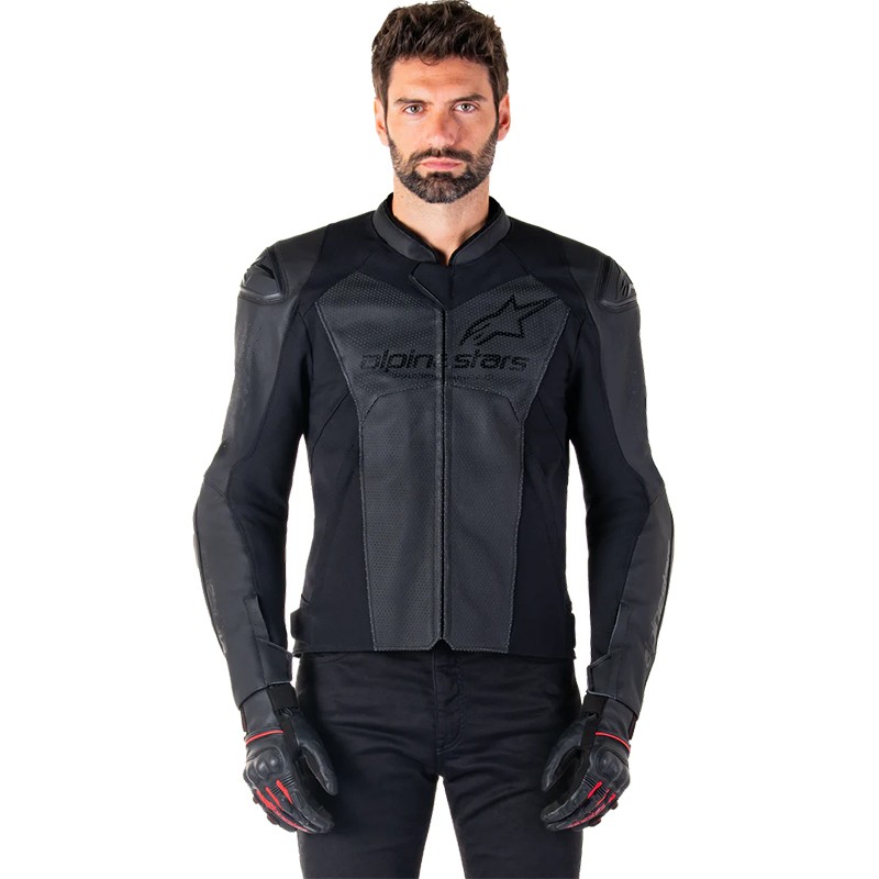 CHAQUETA ALPINESTARS FASTER V3 AIRLOW BLACK/BLACK