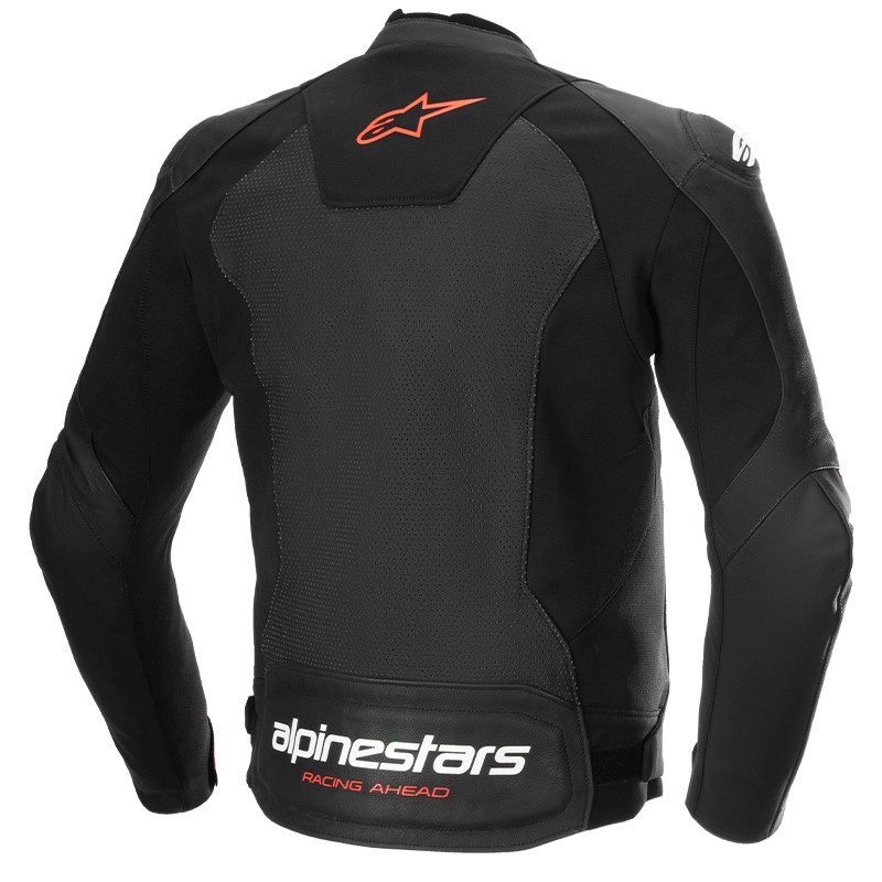 CHAQUETA ALPINESTARS FASTER V3 AIRFLOW BLACK/RED FLUO
