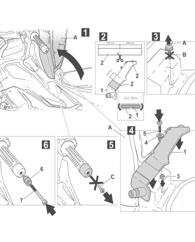 FIJACION ANTIRROBO SHAD LOCK APRILIA A0SR12SC SR125/200 GT (TAMAÑO 3)