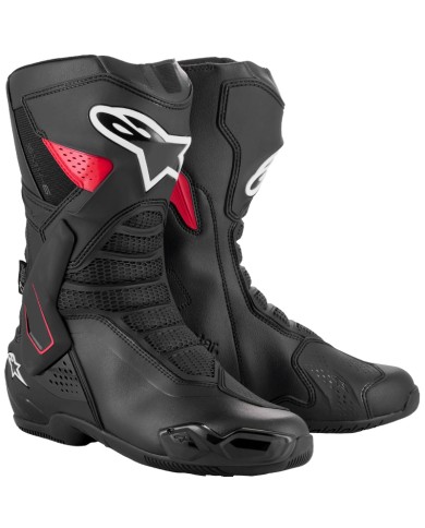 BOTAS ALPINESTARS SMX-6 V3 DRYSTAR BLACK/RED