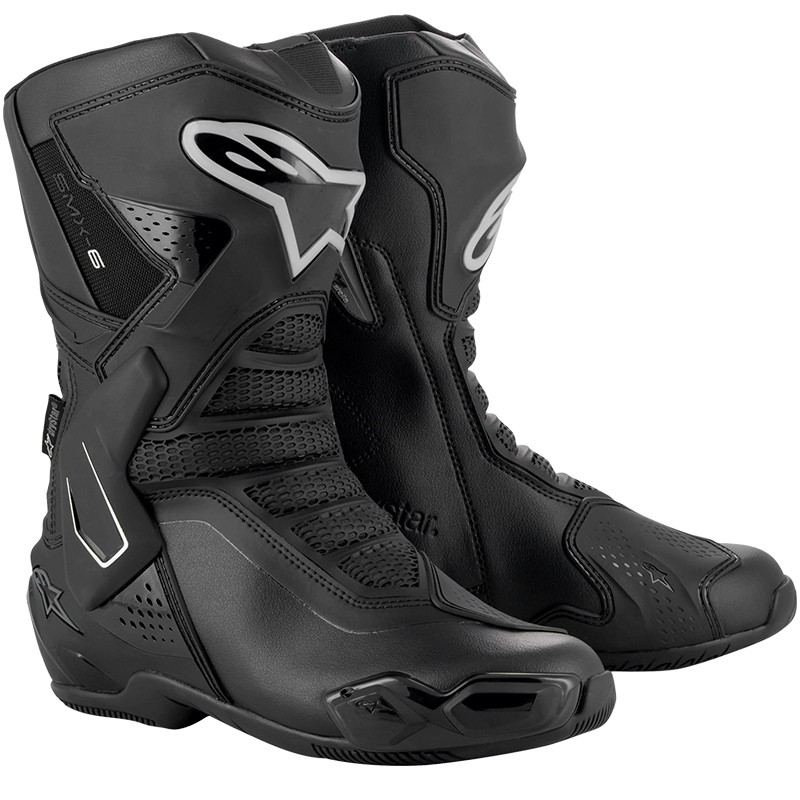 BOTAS ALPINESTARS STELLA SMX-6 V3 DRYSTAR LADY BLACK/SILVER