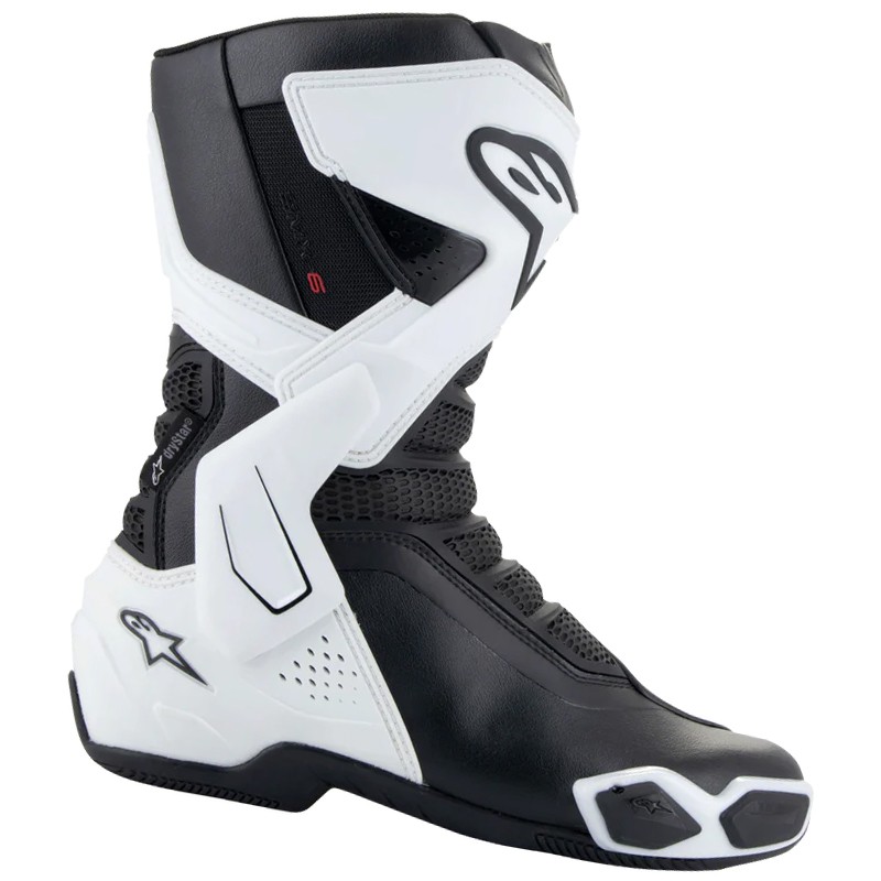 BOTAS ALPINESTARS STELLA SMX-6 V3 DRYSTAR LADY WHITE/BLACK