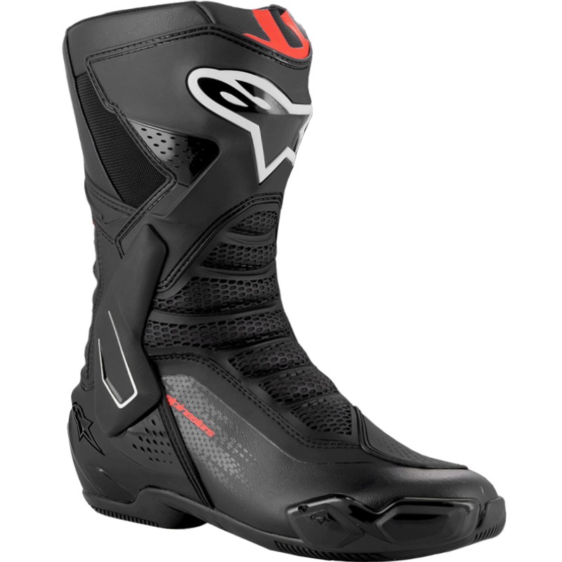 BOTAS ALPINESTARS SMX-6 V3 BLACK/RED FLUO