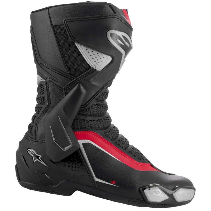 BOTAS ALPINESTARS SMX-6 V3 BLACK/SILVER/RED