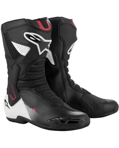 BOTAS ALPINESTARS SMX-6 V3 BLACK/WHITE/RED GRAPHIC