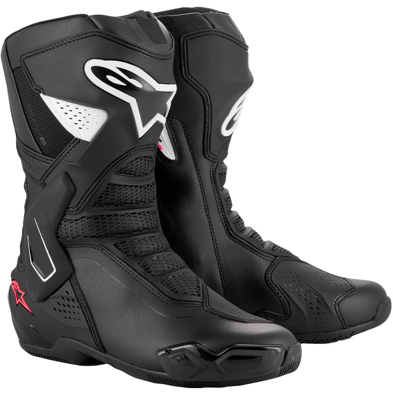 BOTAS ALPINESTARS STELLA SMX-6 V3 LADY BLACK/WHITE/DIVA PINK