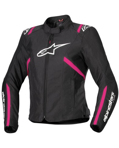 CHAQUETA ALPINESTARS STELLA T-SPS V2 WATERPROOF LADY BLACK/WHITE/DIVA PINK