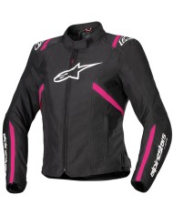 CHAQUETA ALPINESTARS STELLA T-SPS V2 WATERPROOF LADY BLACK/WHITE/DIVA PINK