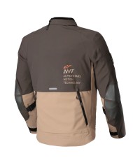 CHAQUETA ALPINESTARS AMT-8 STRETCH DRYSTAR XF DARK BROWN/DARK KHAKI