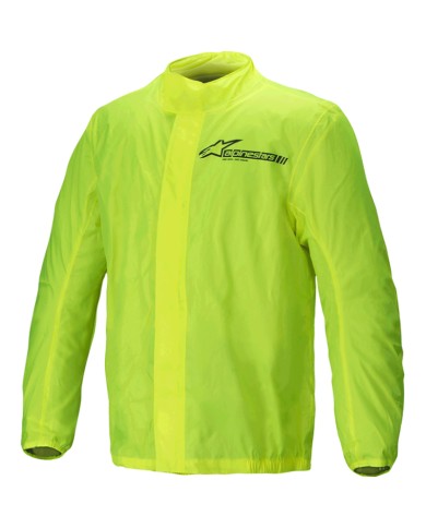 CHAQUETA IMPERMEABLE ALPINESTARS HURRICANE RAIN V2 YELLOW FLUO