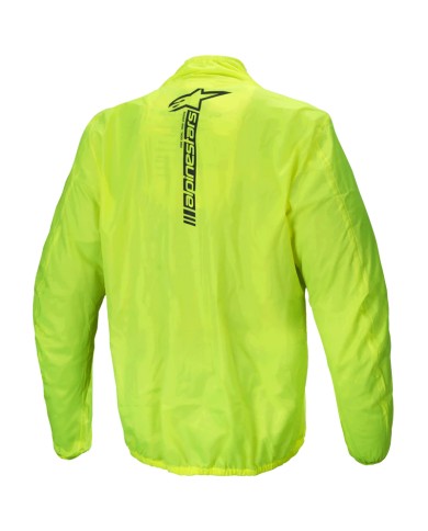 CHAQUETA IMPERMEABLE ALPINESTARS HURRICANE RAIN V2 YELLOW FLUO