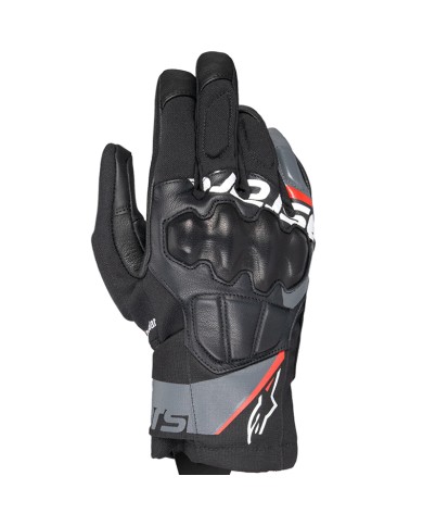 GUANTES ALPINESTARS COROZAL V3 DRYSTAR BLACK/GREY/RED FLUO
