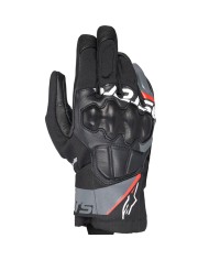GUANTES ALPINESTARS COROZAL V3 DRYSTAR BLACK/GREY/RED FLUO