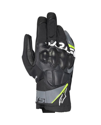 GUANTES ALPINESTARS COROZAL V3 DRYSTAR BLACK/GREY/YELLOW FLUO