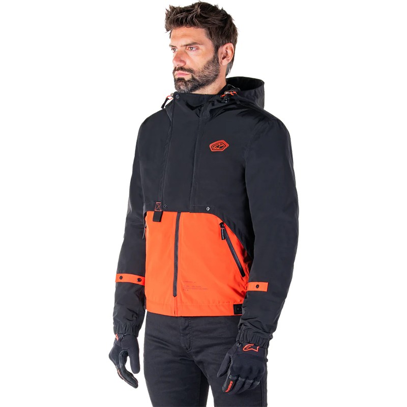 CHAQUETA ALPINESTARS MOOTANT WATERPROOF SPICY ORANGE/BLACK