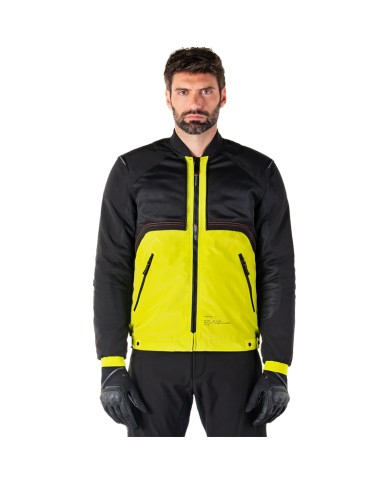 CHAQUETA ALPINESTARS MOOTANT WATERPROOF LIME PUNCH/BLACK