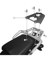 KIT DE FIJACIÓN POSTERIOR GIVI SRA6403 TRIUMPH TIGER EXPLORER 1200