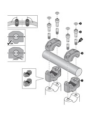 ELEVADOR DE MANILLAR SW-MOTECH 28 MM LEH.00.039.24100.30/B