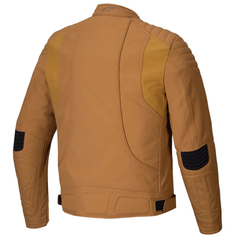 CHAQUETA ALPINESTARS CLAYTON WATERPROOF UTULITY BROWN/LIGHT GOLD