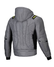 CHAQUETA ALPINESTARS MOHOBBS WATERPROOF LUNAR GRAY/LIME PUNCH