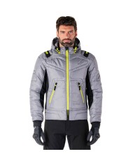 CHAQUETA ALPINESTARS MOHOBBS WATERPROOF LUNAR GRAY/LIME PUNCH